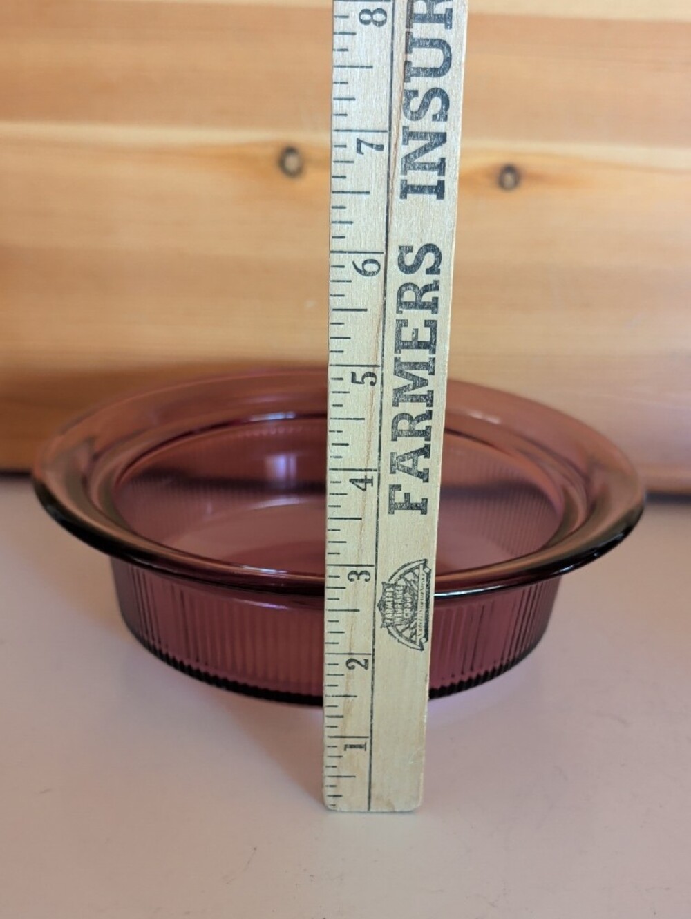 3 pcs. Vision/ Pyrex Corningware Cranberry Casserole Dish & Pie Dish.🌟 - Picture 12 of 13